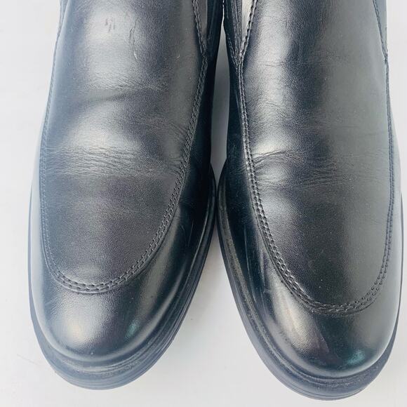 Clarks Collection Men\'s Slip On Loafers Dress Shoes Black Leather US Size 8M main image 11